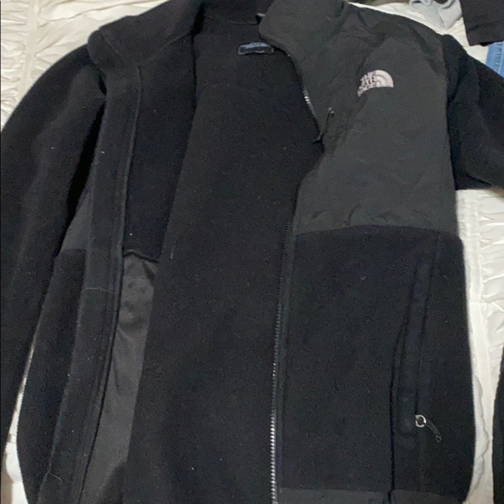 Black north face denali jacket